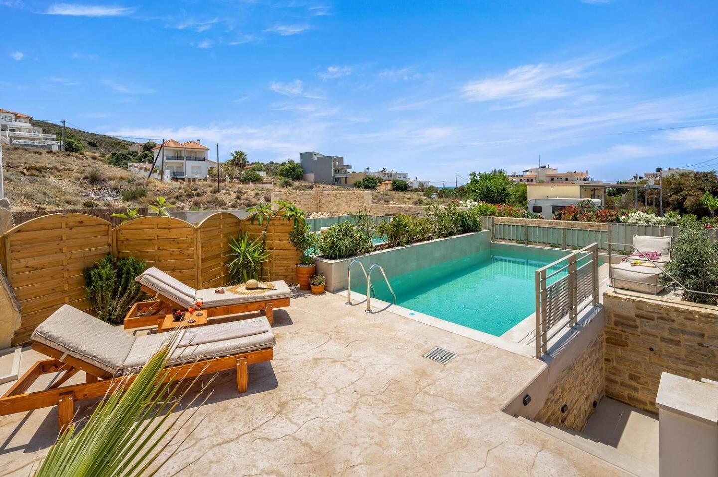 Ammokrinos Luxury Homes,150M From The Beach カラマキ エクステリア 写真