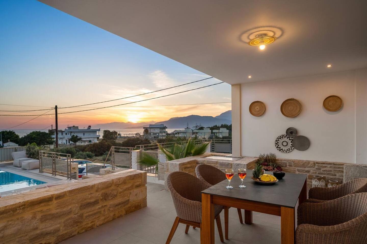 Ammokrinos Luxury Homes,150M From The Beach カラマキ エクステリア 写真