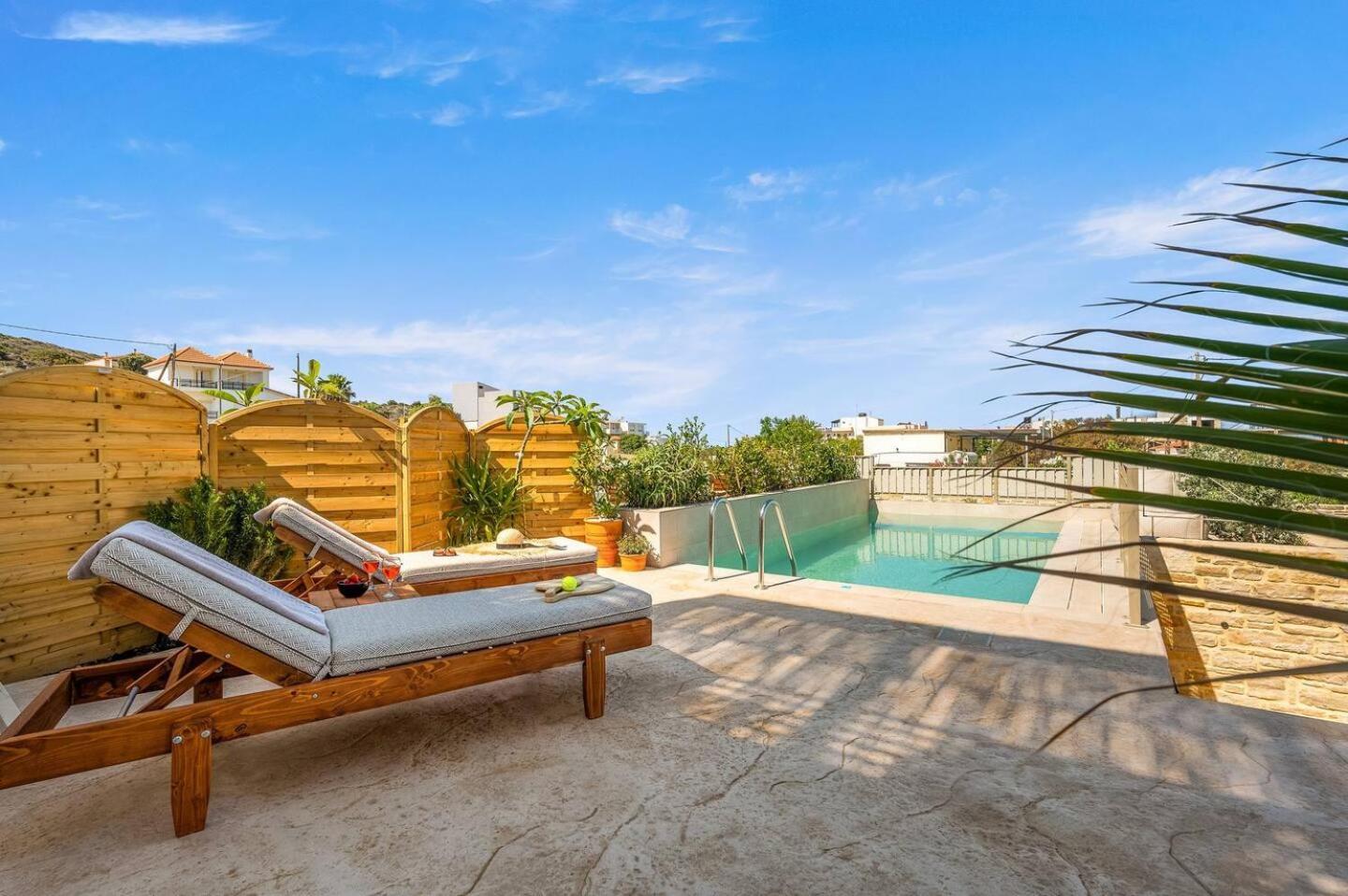 Ammokrinos Luxury Homes,150M From The Beach カラマキ エクステリア 写真