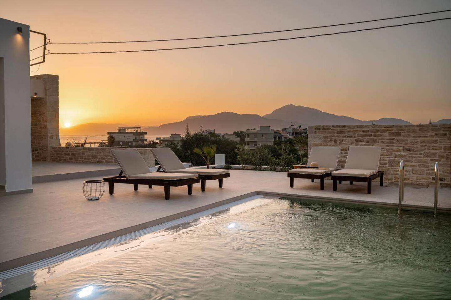 Ammokrinos Luxury Homes,150M From The Beach カラマキ エクステリア 写真