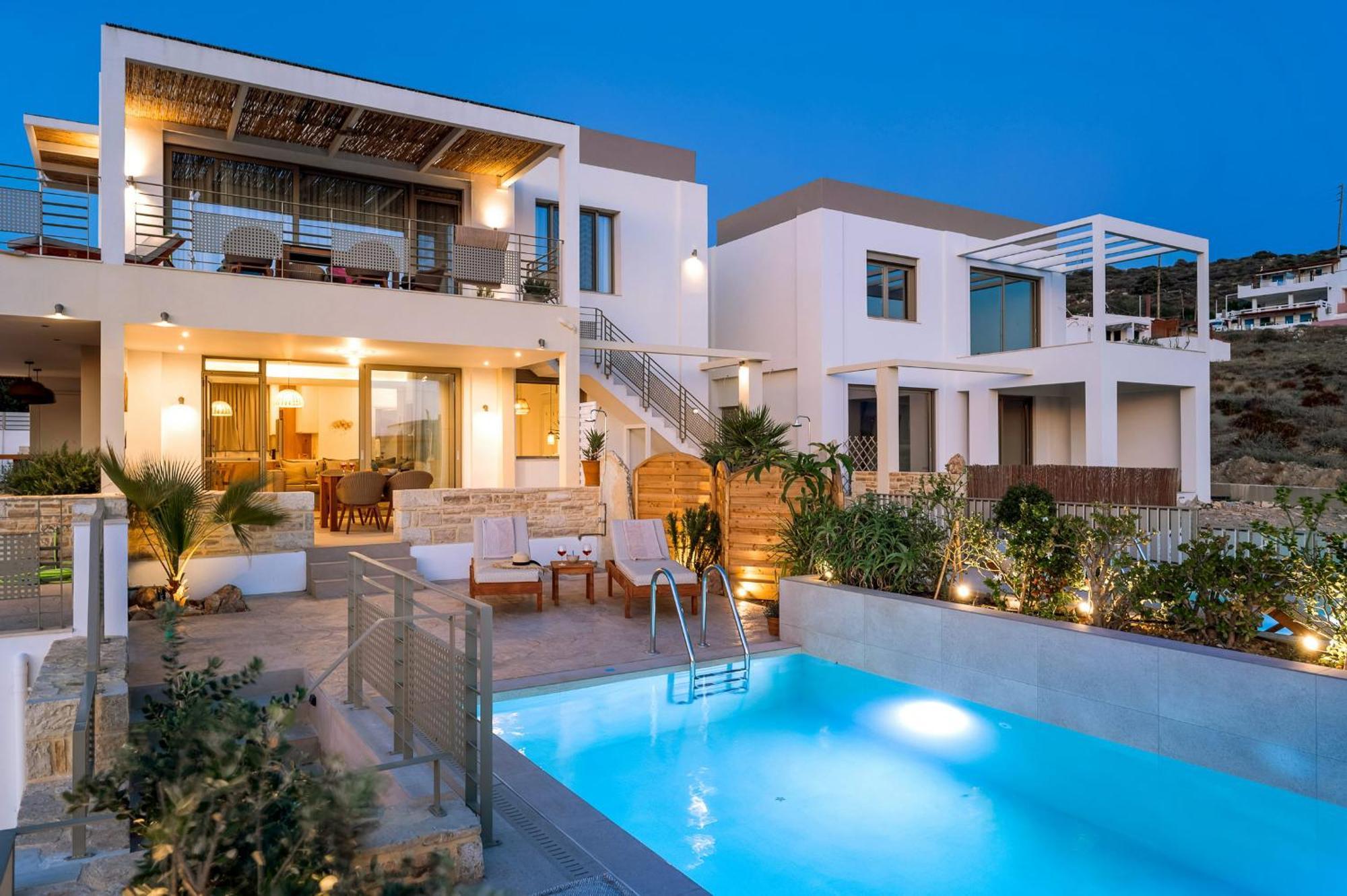 Ammokrinos Luxury Homes,150M From The Beach カラマキ エクステリア 写真