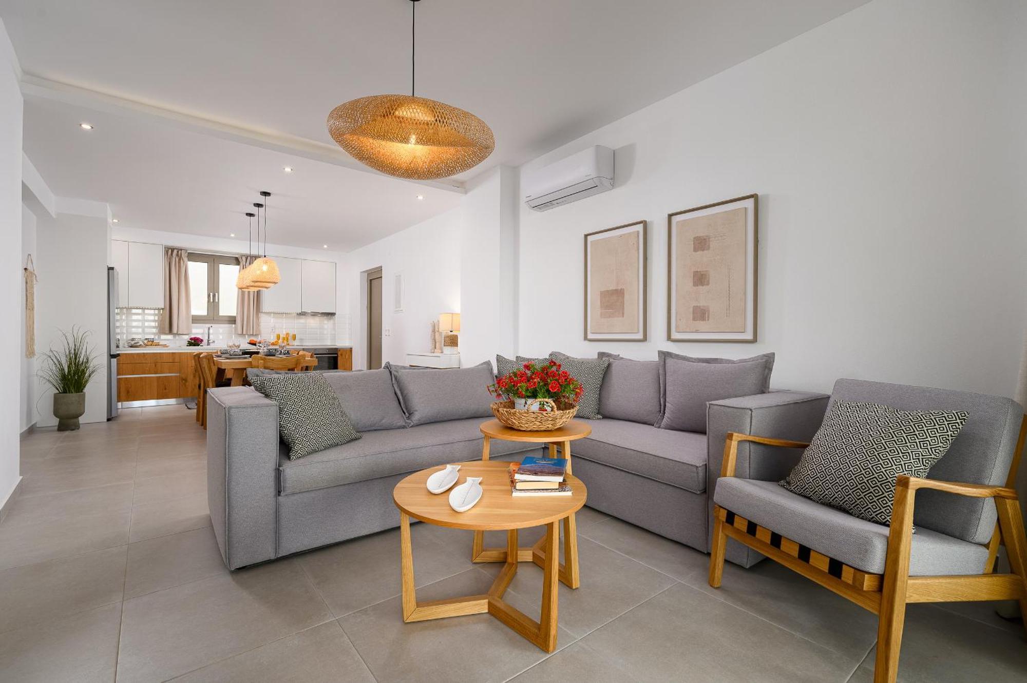 Ammokrinos Luxury Homes,150M From The Beach カラマキ エクステリア 写真
