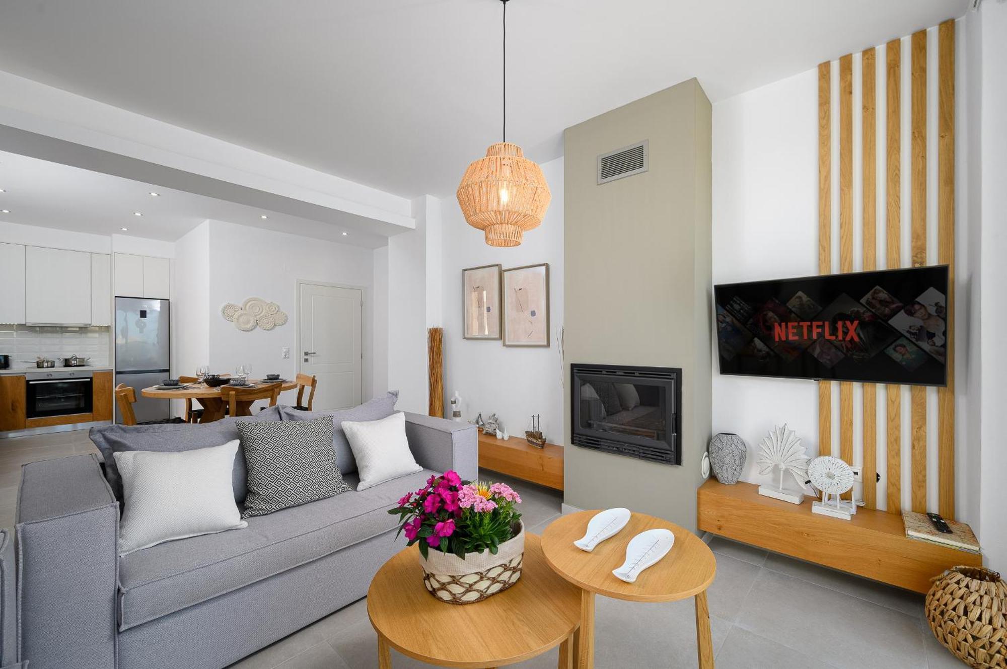 Ammokrinos Luxury Homes,150M From The Beach カラマキ エクステリア 写真