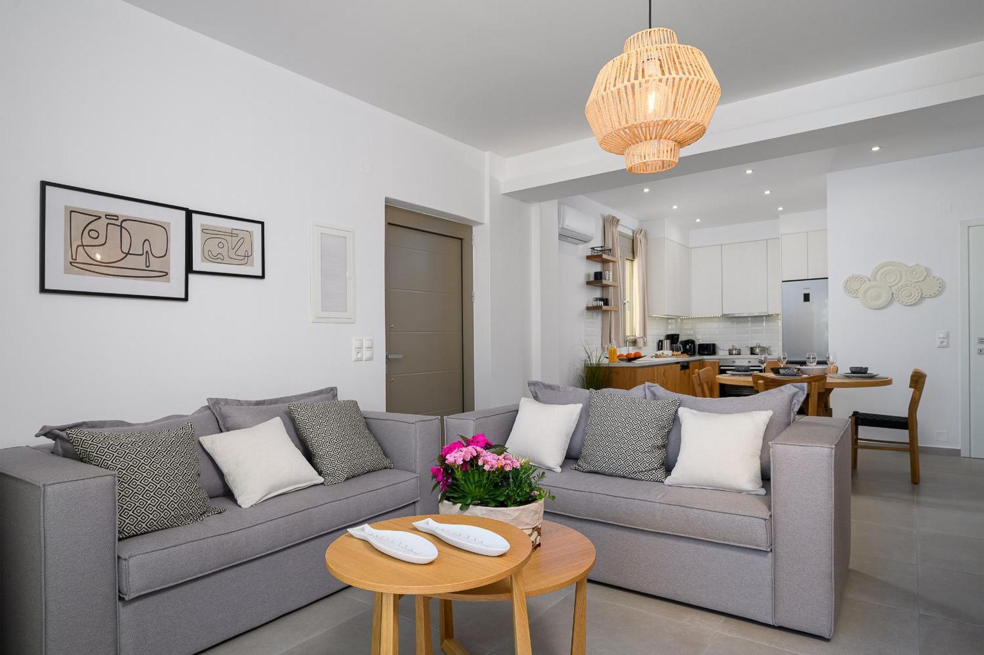 Ammokrinos Luxury Homes,150M From The Beach カラマキ エクステリア 写真