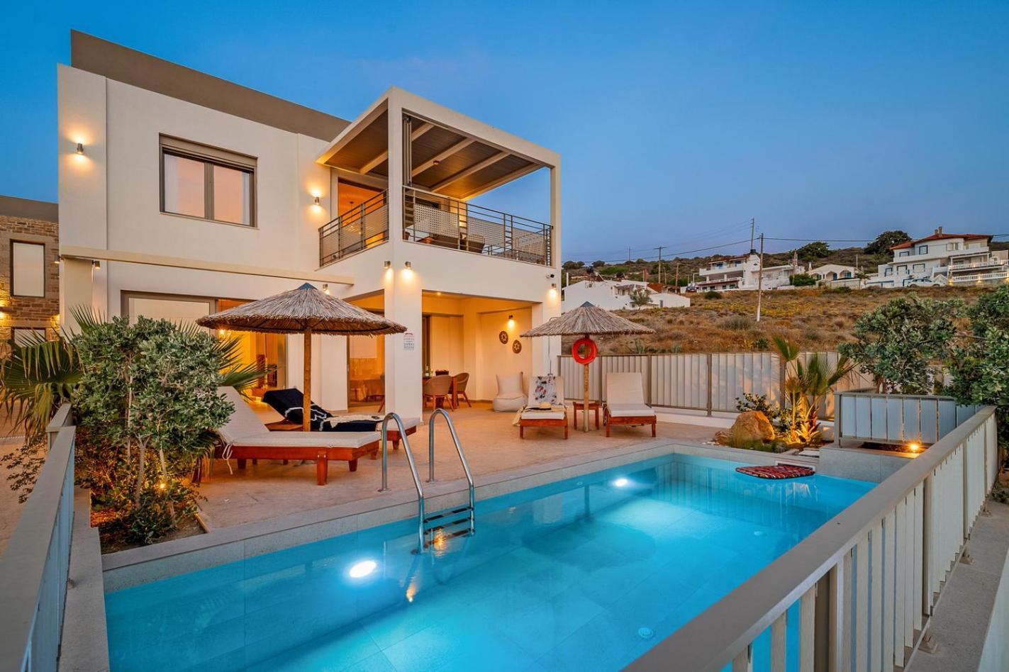 Ammokrinos Luxury Homes,150M From The Beach カラマキ エクステリア 写真
