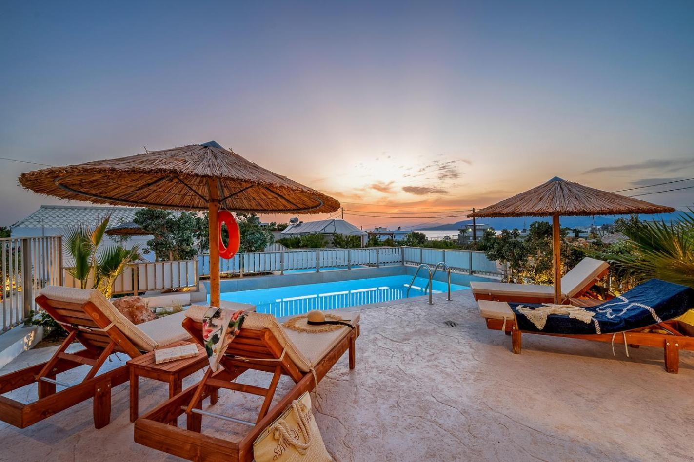 Ammokrinos Luxury Homes,150M From The Beach カラマキ エクステリア 写真
