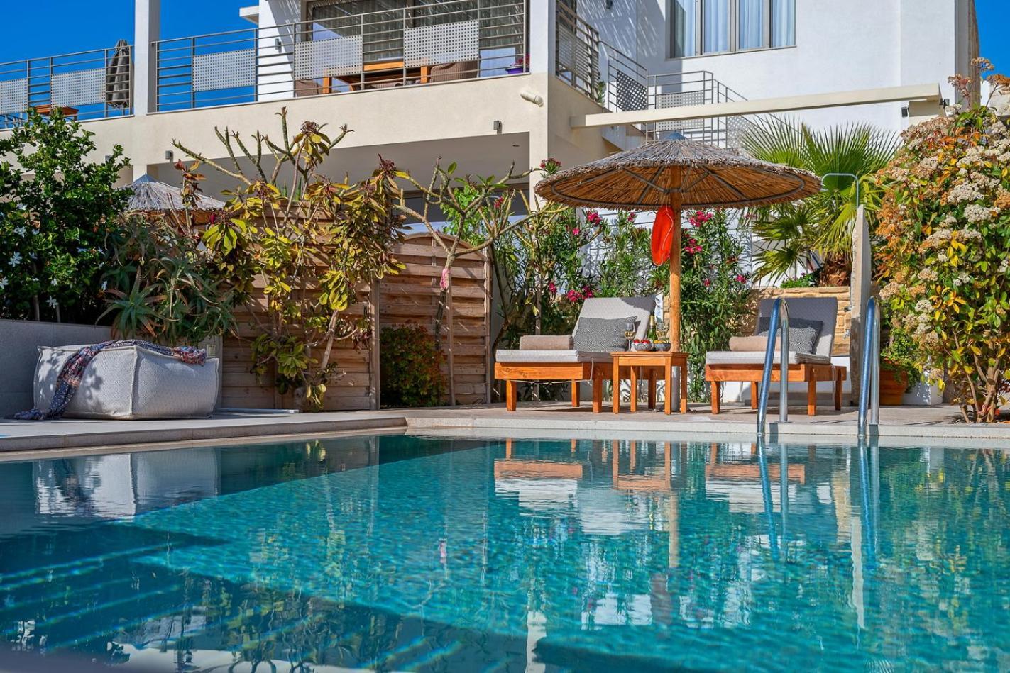 Ammokrinos Luxury Homes,150M From The Beach カラマキ エクステリア 写真