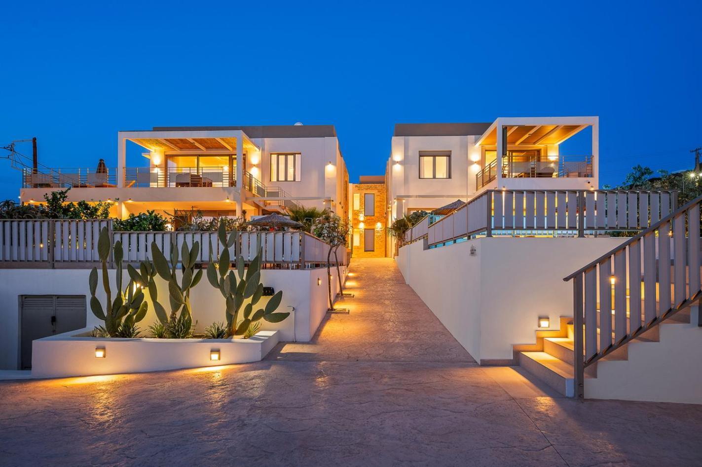 Ammokrinos Luxury Homes,150M From The Beach カラマキ エクステリア 写真